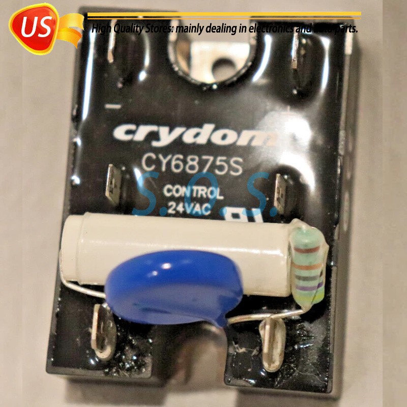 2pcs Brand New For Crydom CY6875S 24vac. Solid State Relay Multiple available