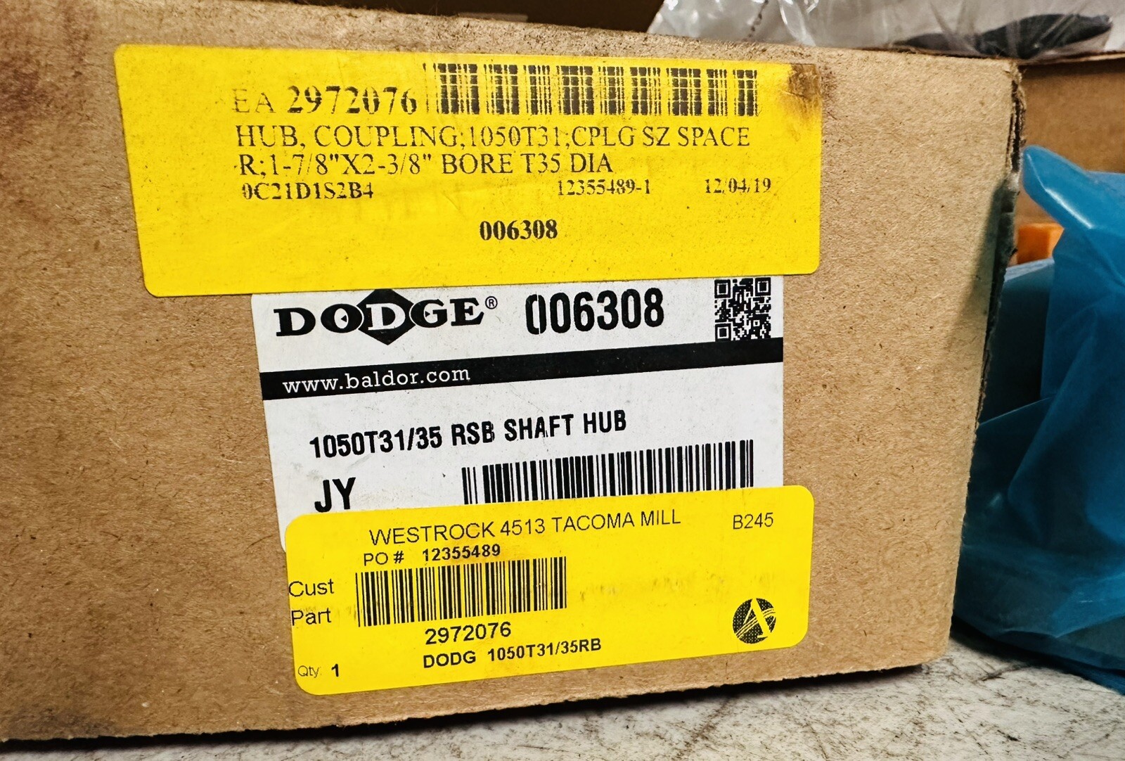 Dodge Shaft Hub-1050T31/35