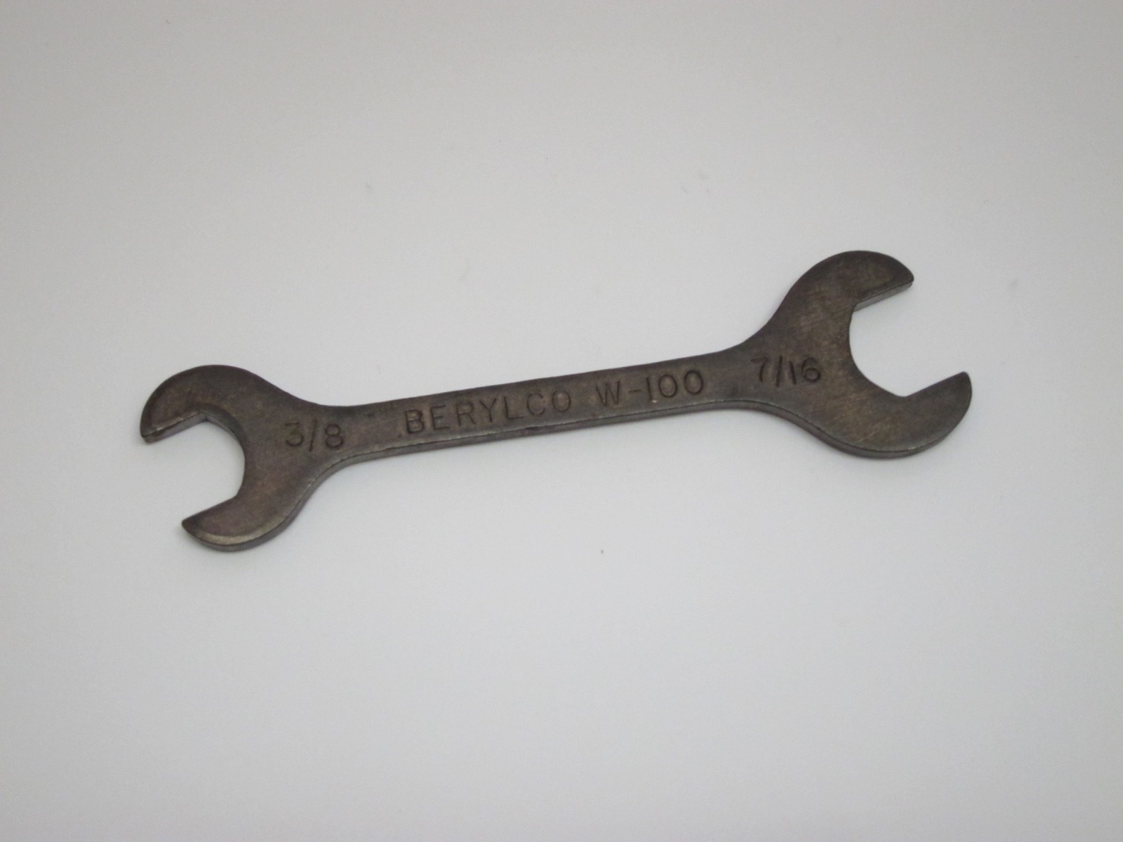 NGK Berylco W-100 W100 3/8” x 7 1/6” Double Open End Wrench Non Sparking
