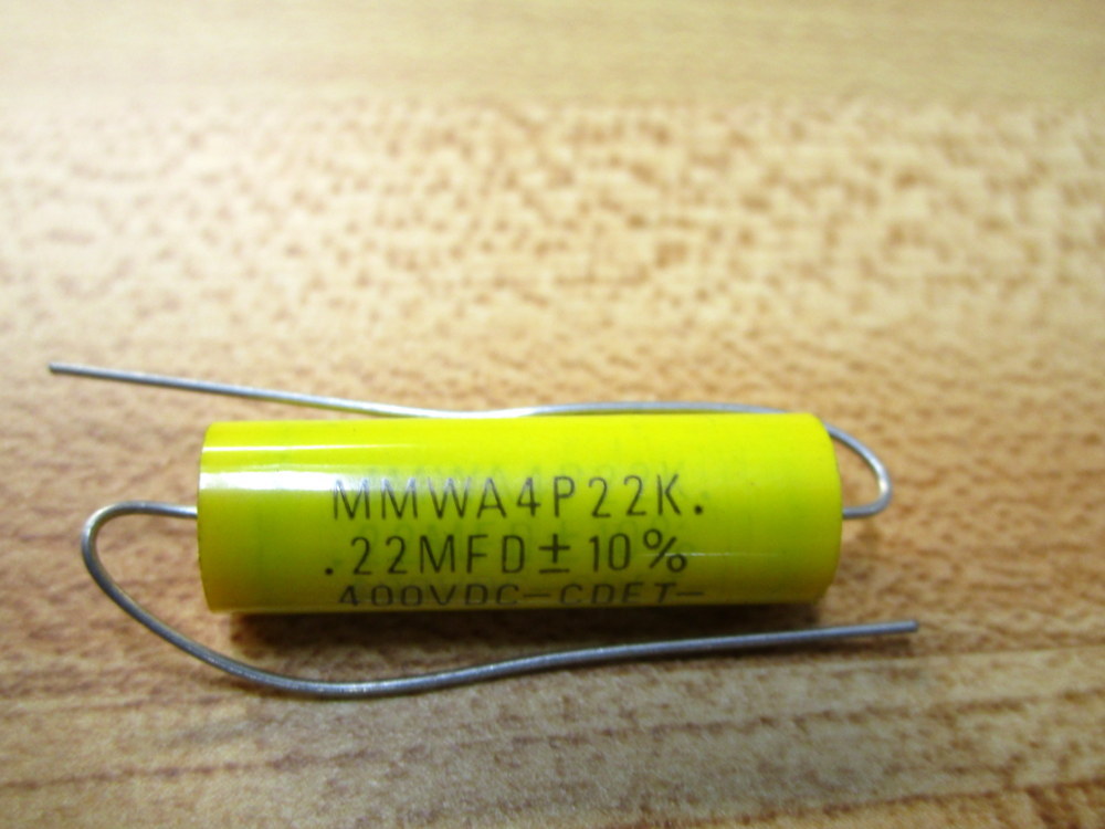 Cornell Dubilier MMWA4P22K Capacitor .22MFD 400VDC (Pack of 5)