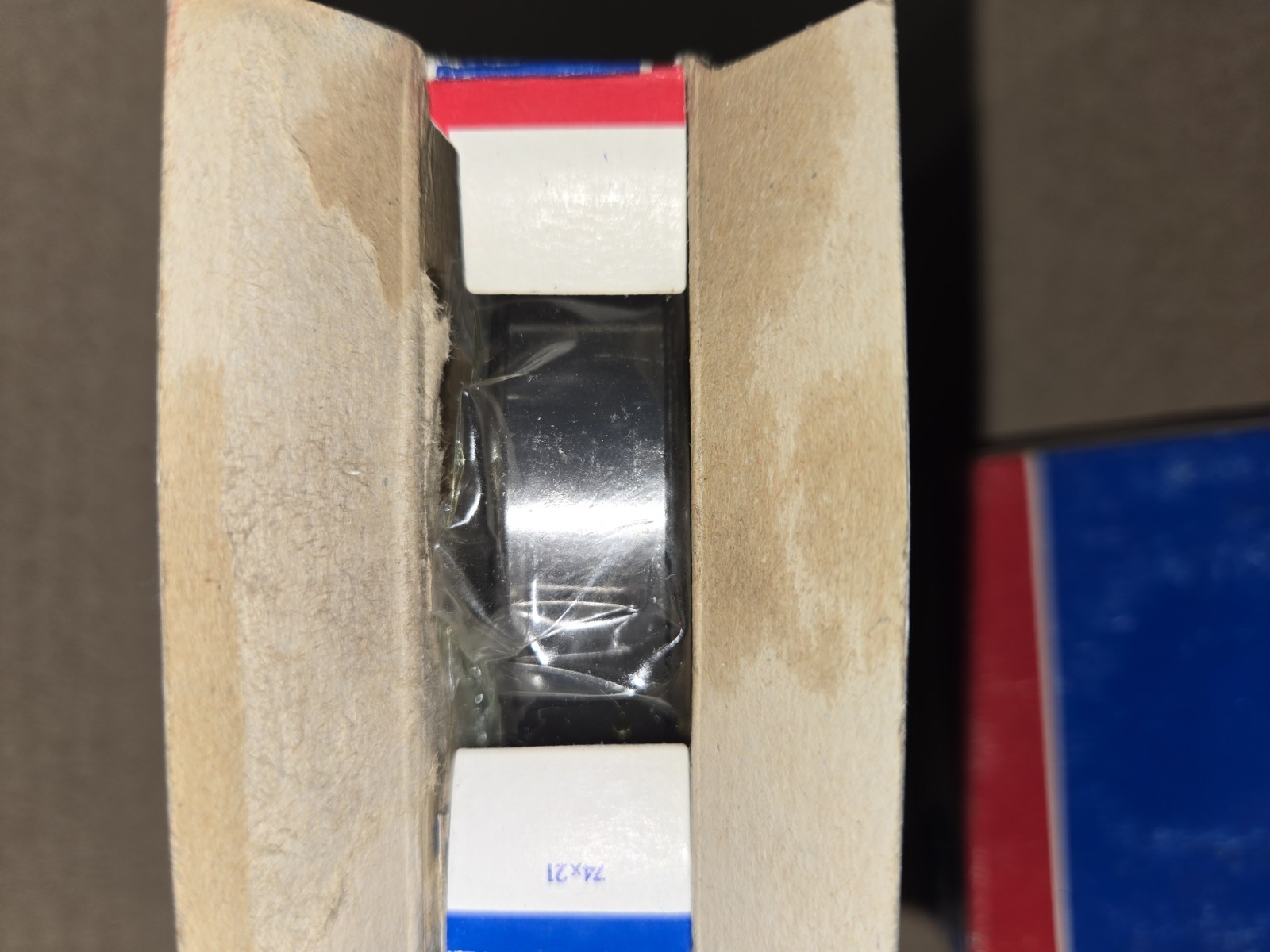 Set of 2 SKF DEEP GROOVE BALL BEARINGS 6207-2RSJEM