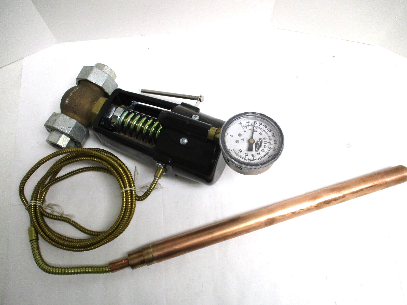 SPENCE , 2010AC-GQE , DIRECT ACTING TEMPERATURE REGULATOR , 1/2″ FNPT ENDS ,