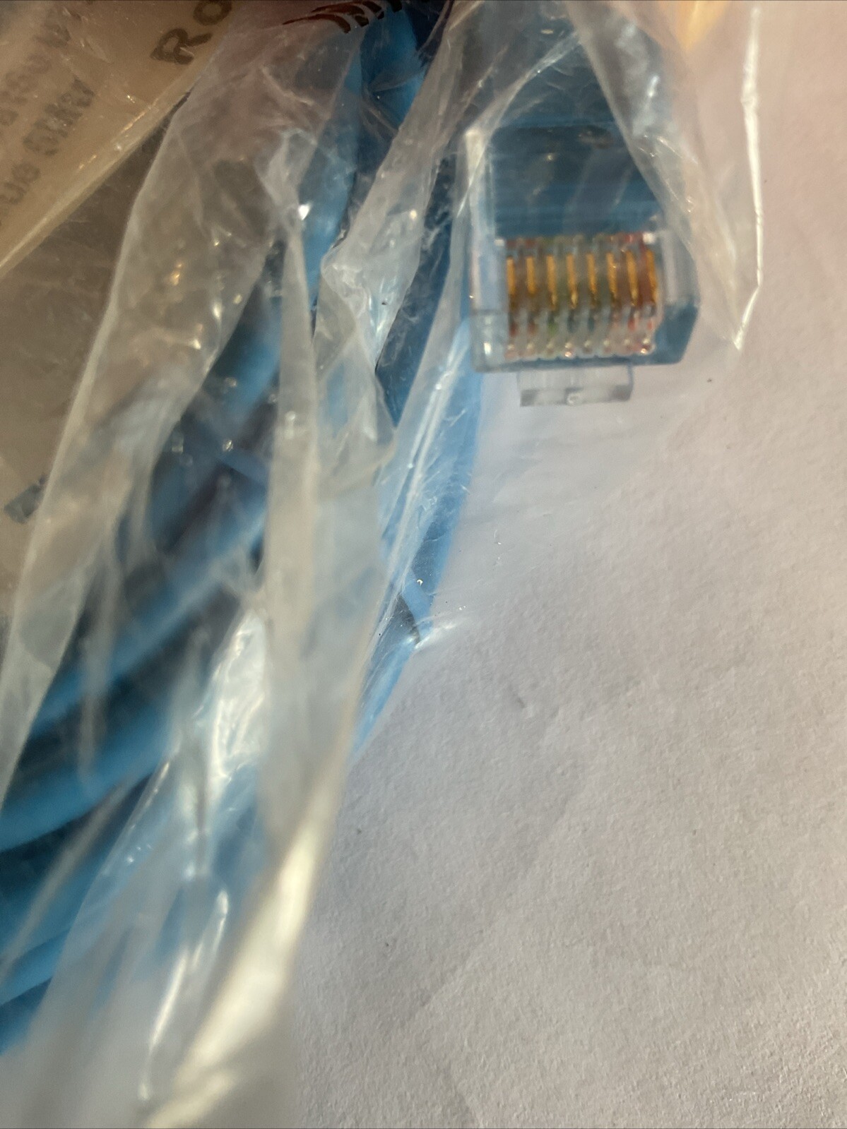 VIDEK 2965-5B Ethernet Cable Enhanced Cat5e UTP Patch Cable Blue