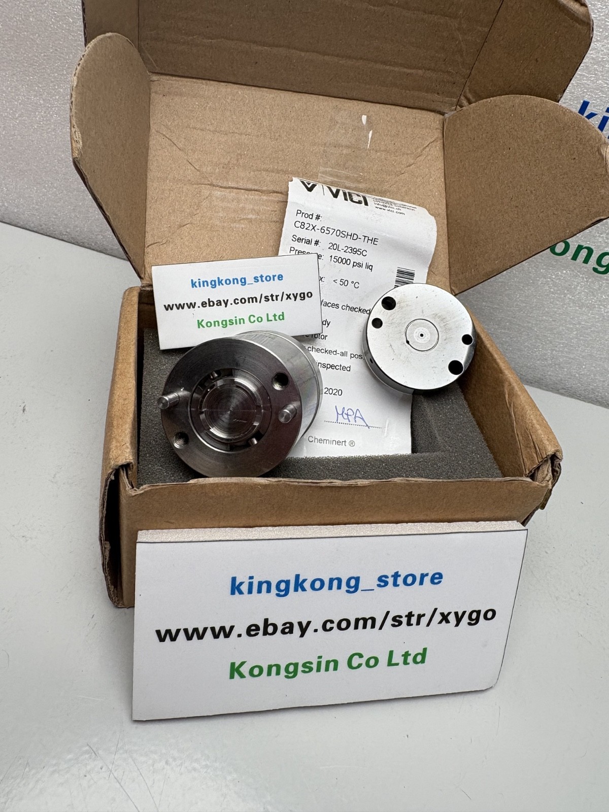 VICI C82X-6570SHD-THE PN: 6041.0001B Low- Dispersion valve 10-way valve