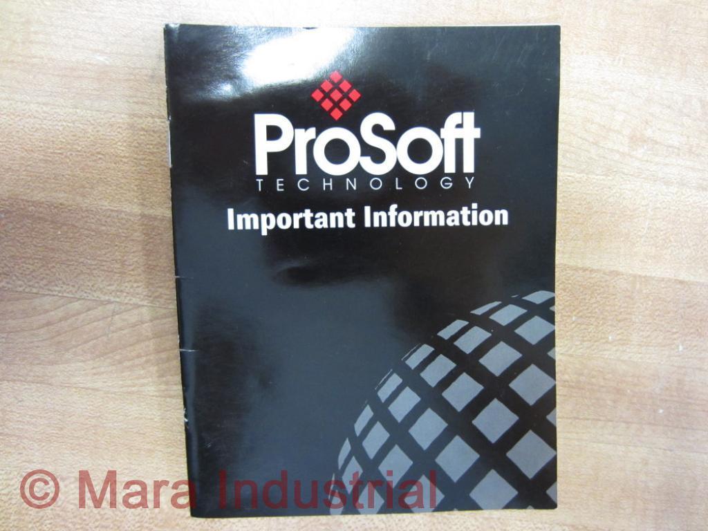 Prosoft PTQ Install/Operation Instructions (Pack of 3)