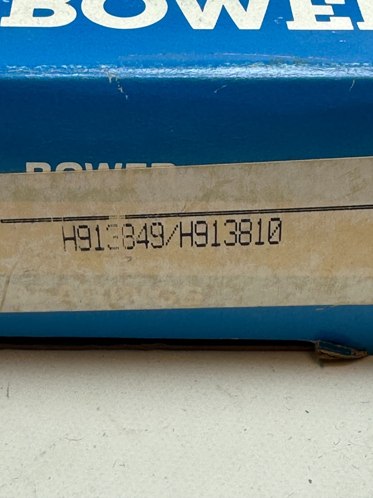 Bower Bearings NTN H913849 | H913810 Tapered Roller Bearing Set Cup and Race
