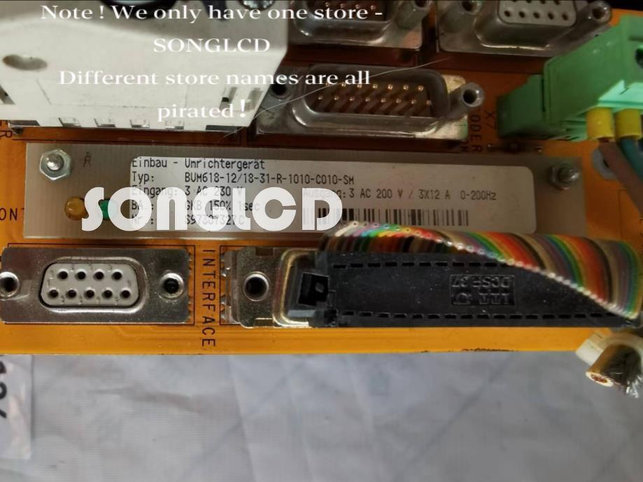 1PCS BUM618-12/18/31-R-1010-C010-SM 90days warranty via DHL or FedEx