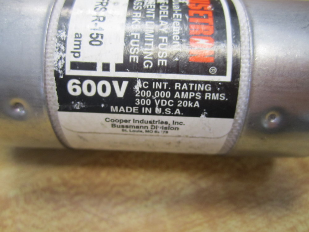 Buss FRS-R-150 Bussmann Fuse Cross Ref 4A466 Short Body