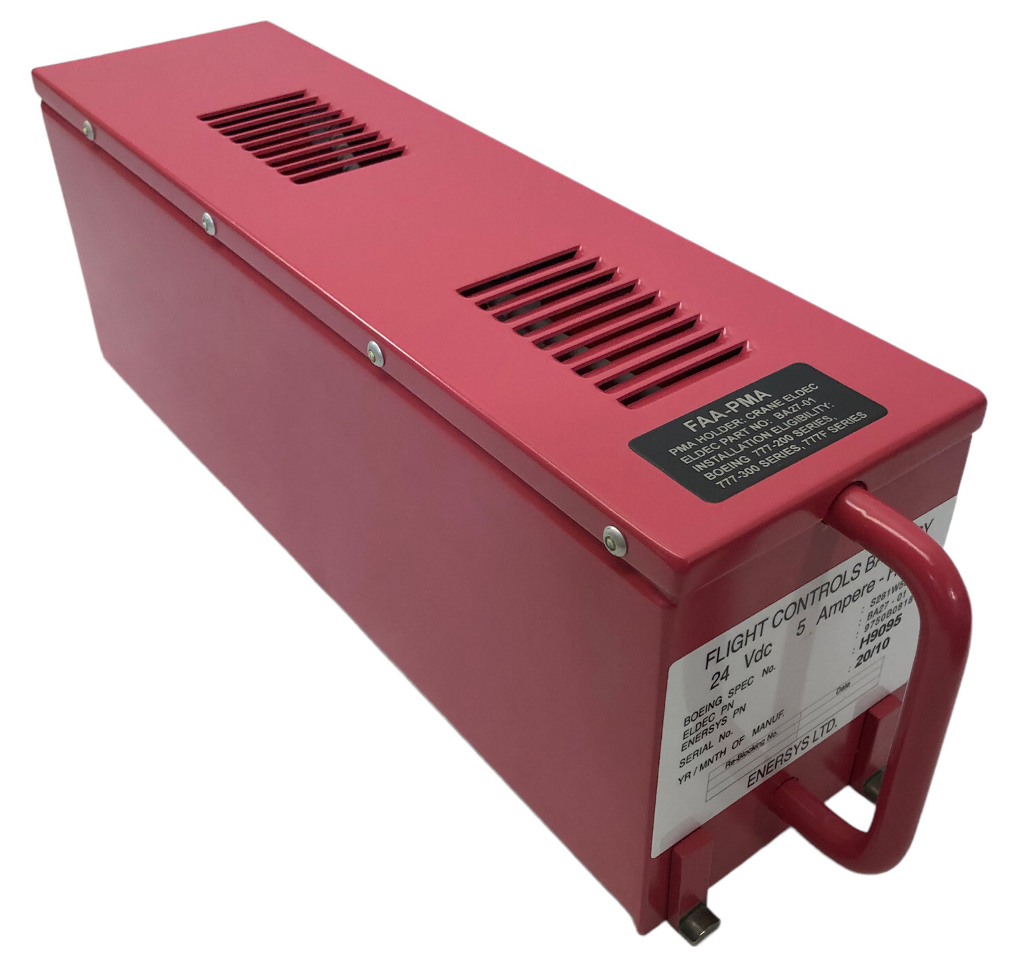 HAWKER ENERGY FLIGHT CONTROLS BATTERY 24 Vdc 5 Amp-hour