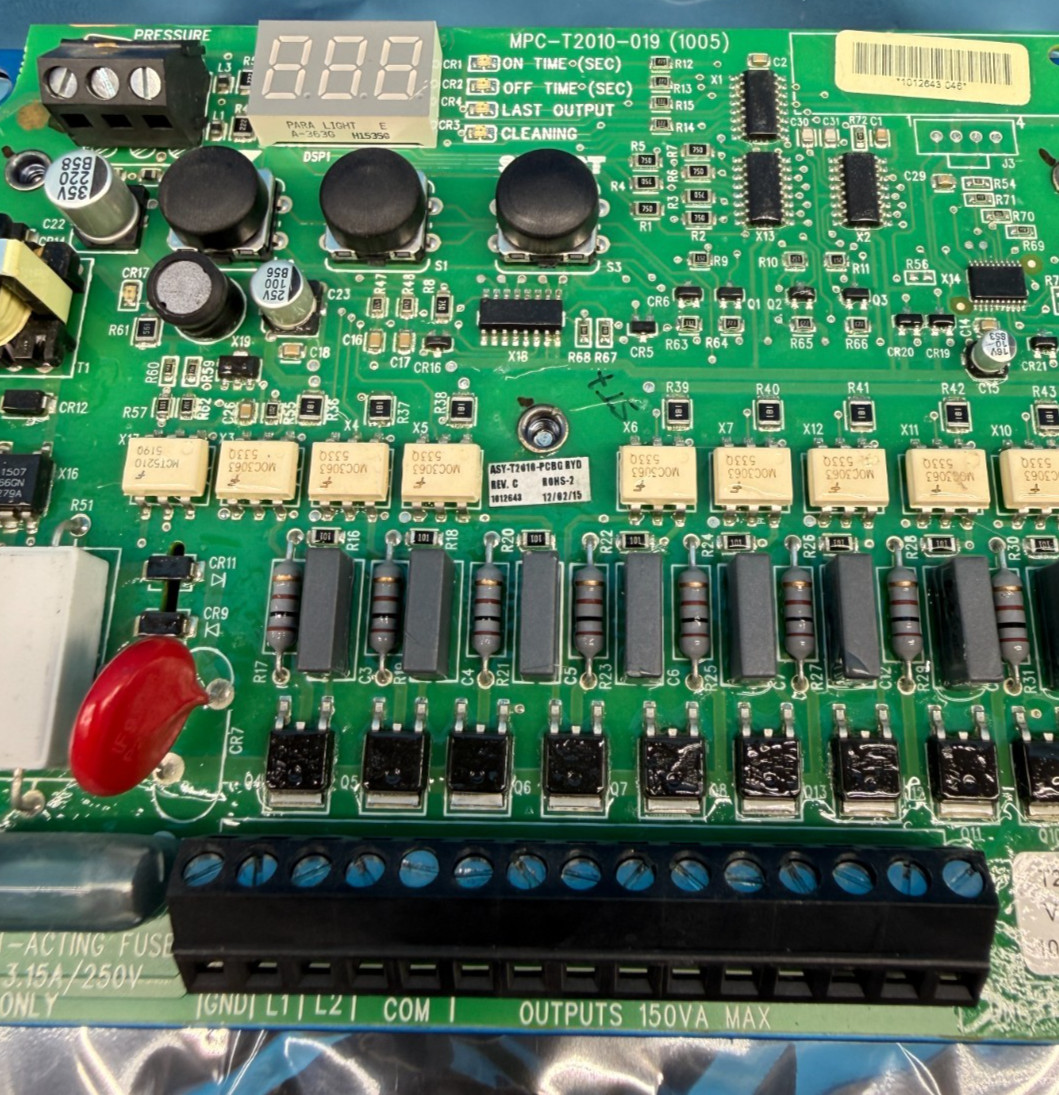 AMTEK NCC MPC-T2010-019 DNC-T2010-020 HVAC Control Board PCB V1.31