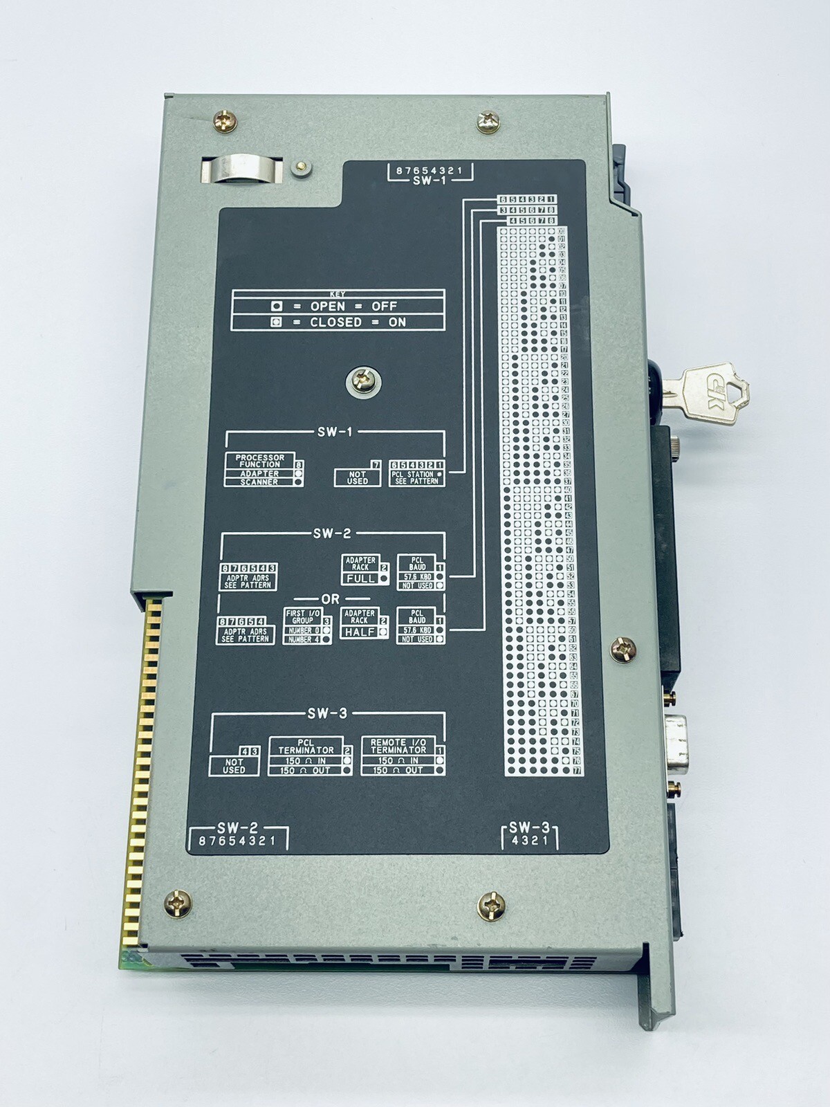 ALLEN BRADLEY 1785-LT PLC-5/15 PROCESSOR MODULE SER.B F/W REV:T 96844478