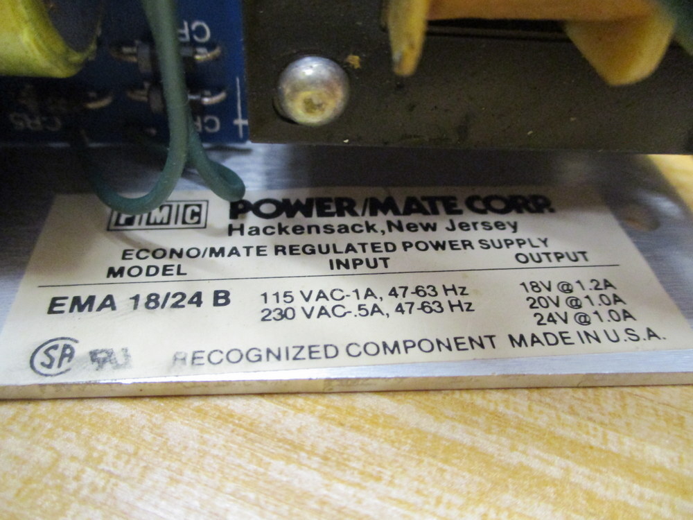 PowerMate EMA18/24B Power Supply EMA1824B W/O Wires