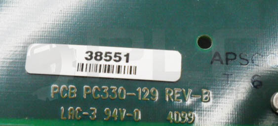 VAN DORN 330129 OPERATOR INTERFACE PC BOARD PCB PC330-129