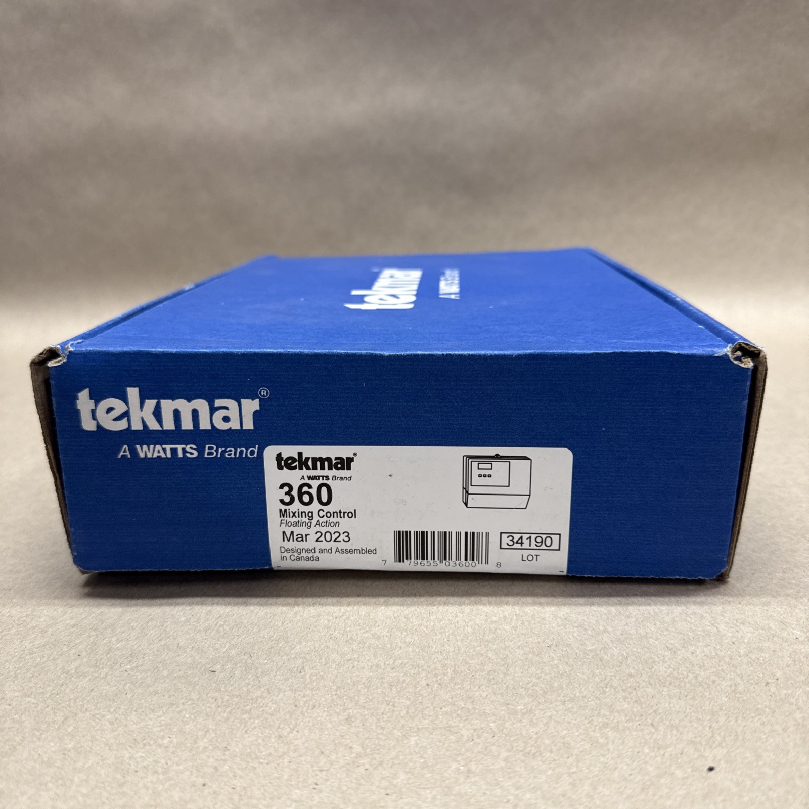 Tekmar 360 Mixing Control With Outdoor & 2 Universal Sensors New Unbroken Seal
