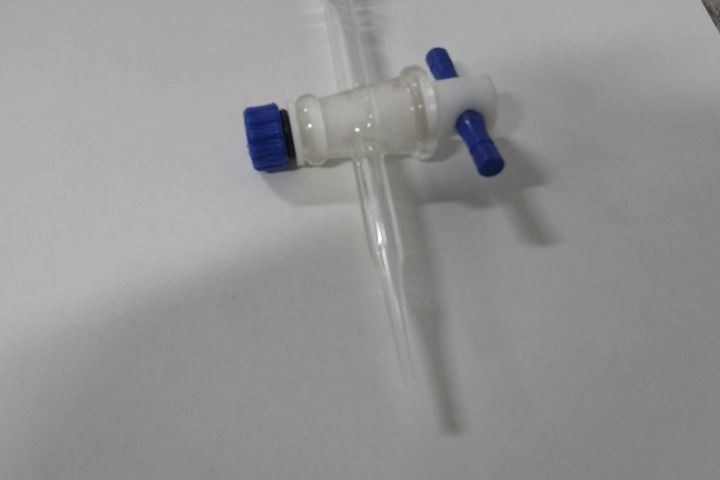 Lab Safety Supply 6CDP6 3 Pk 50 mL / 1.7 Fl Oz Capacity Straight Bore Buret