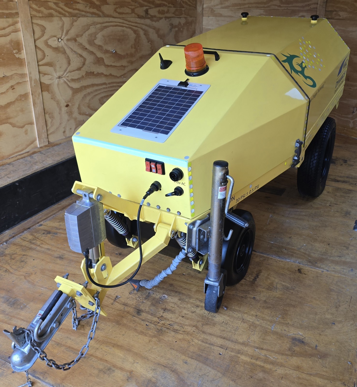 NAC 1000 Rev E Dynamic Friction Tester Airport Runways Ground Support Private