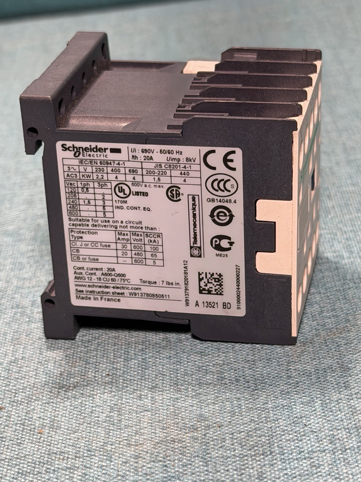 Schneider LP1-K09-10BD