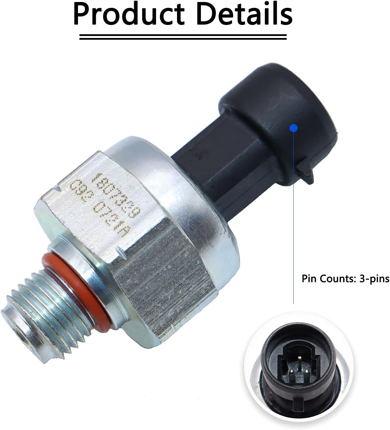 Genuine OEM ICP Fuel Injection Pressure Sensor for 94-03 Ford 7.3L Powerstroke