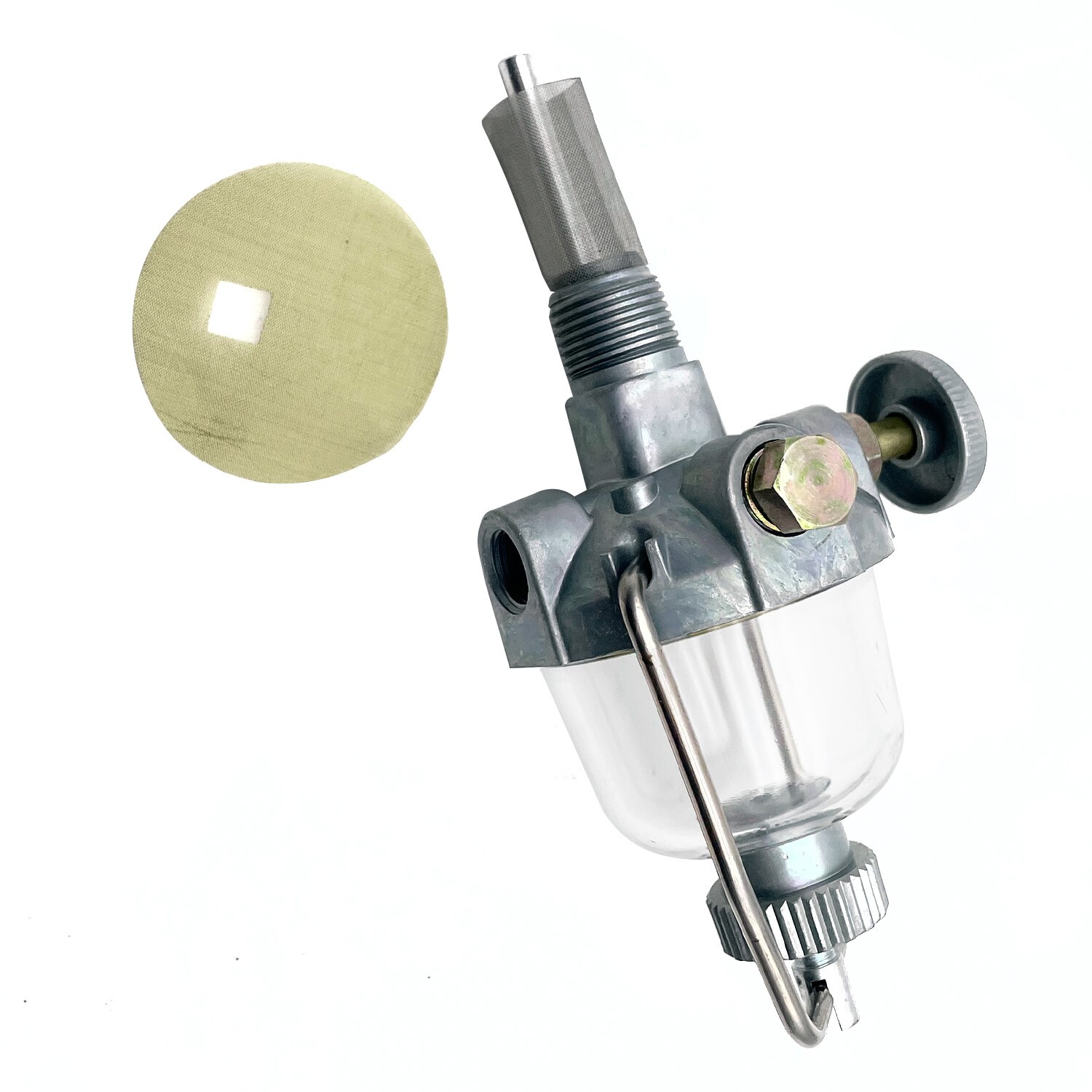 Fuel Sediment Bowl Gas w/ Shut Off For Ford NAA Jubilee 2N 8N 9N 2N9155B NAA9155