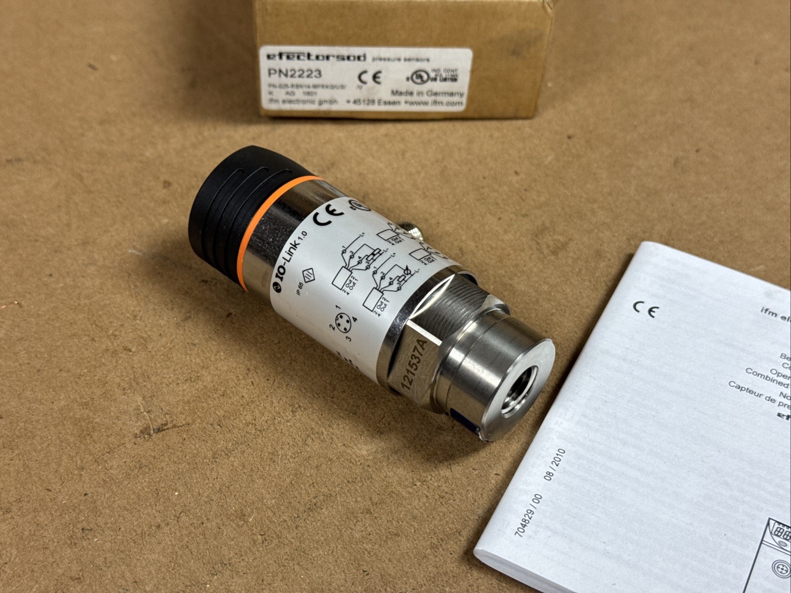 NEW IFM PN-025-RBN14-MFRKG/US V PN2223 Pressure Sensor SURPLUS FAST SHIPPING