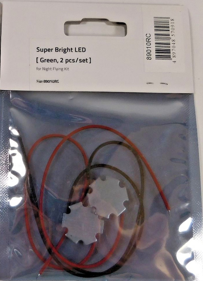RC Logger 89010RC Green LED Lights (2 PCS Set)