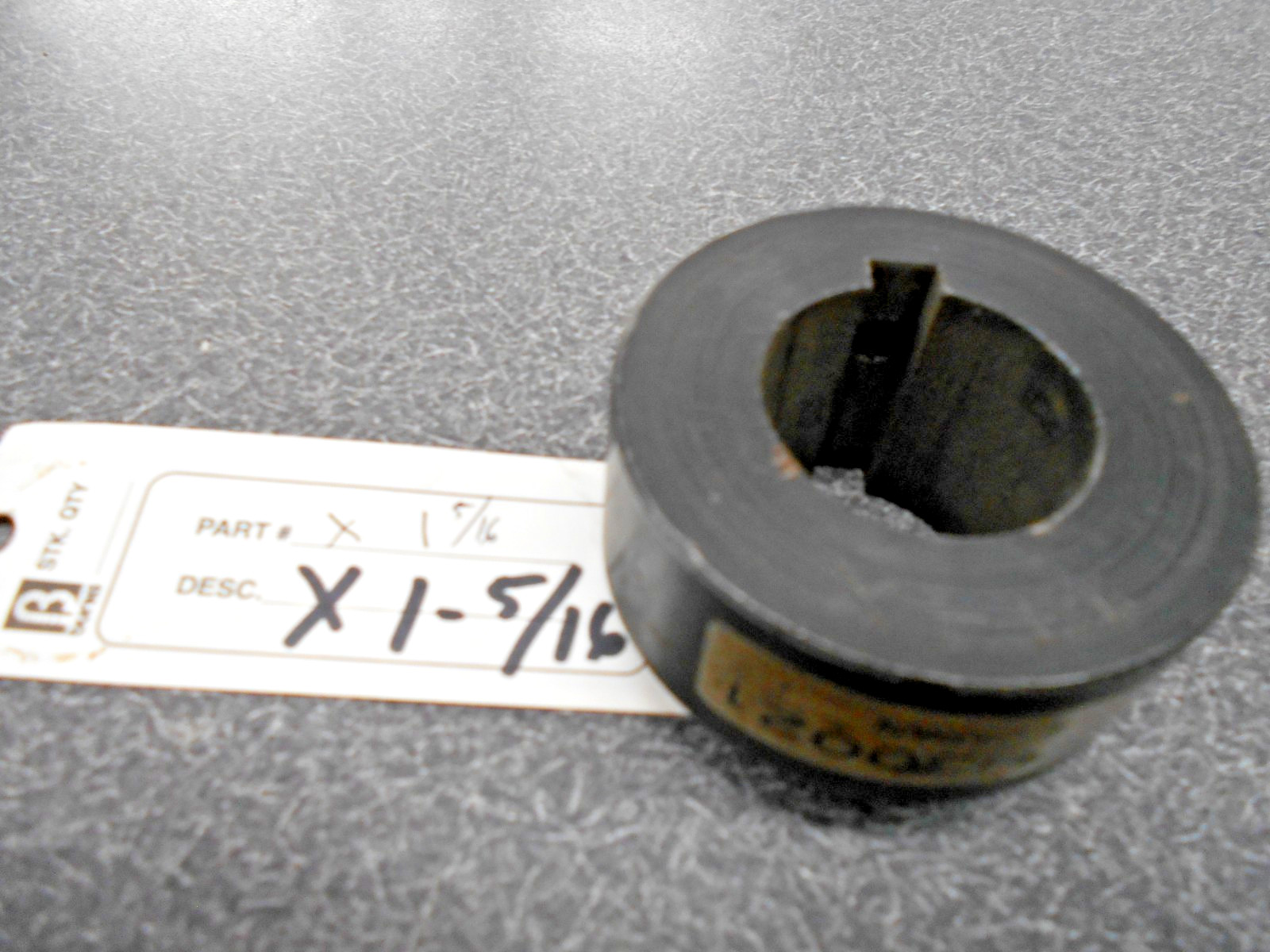 Weld-On Hub, Series X 1-5/16. Round Bore. Burns/Tisco. NOS! X1-5/16