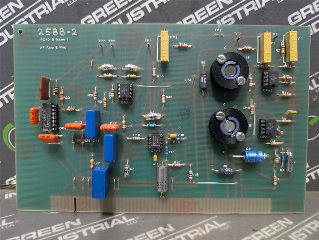 USED Oxford Analytical Instruments Ltd. 2588-2 PC7018 Issue 3 Amplifier Board