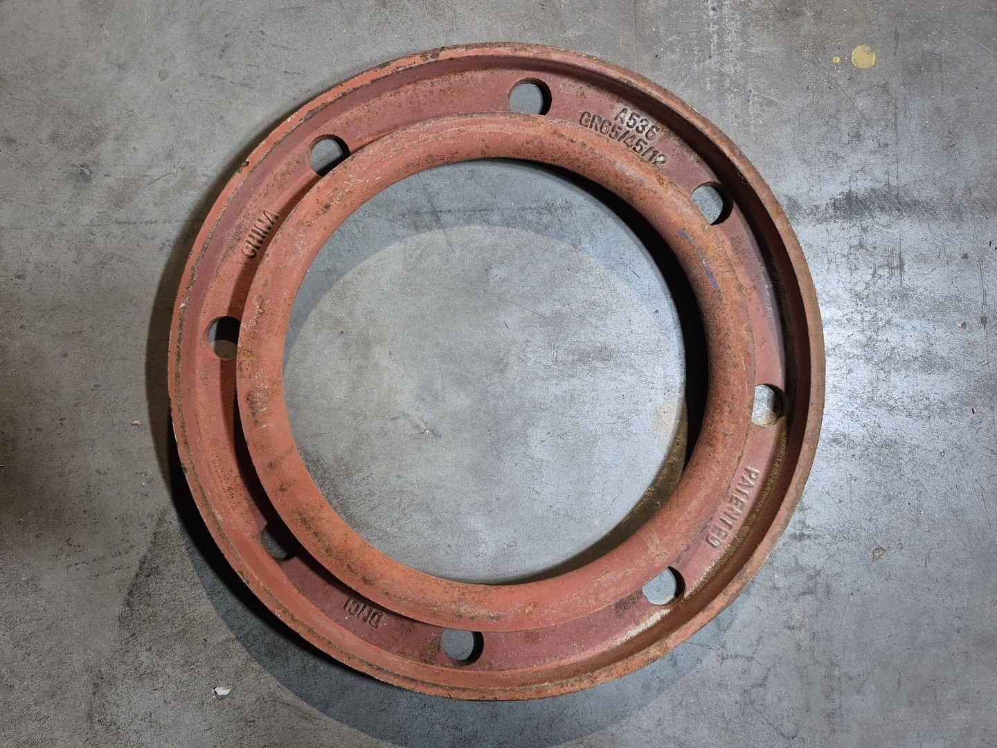 DELTAFLEX 8″ Class 150 Pipe Flange SDR7, SF=2.0, A536 GR65/45/12 – Parts