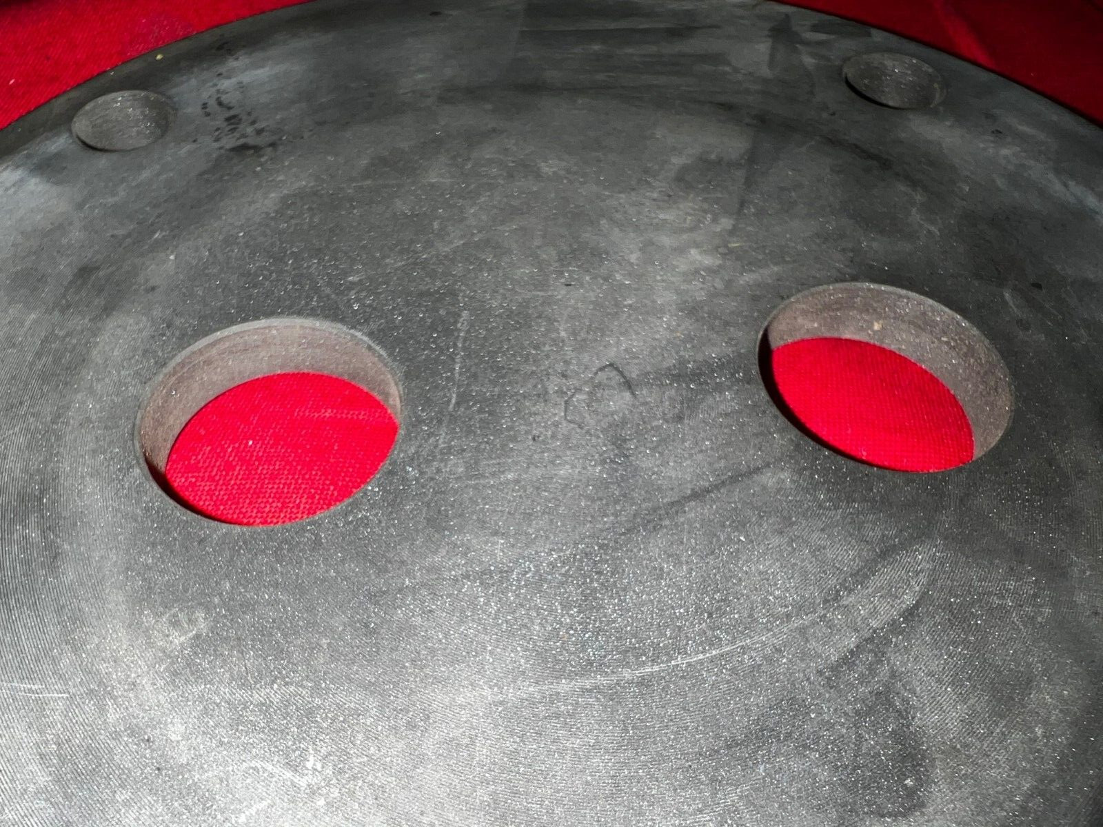 UNBRANDED STEEL 6 HOLE GASKET PLATE (2) DIA: 5/8″ (4)DIA: 1/2″ OD: 6-3/8″