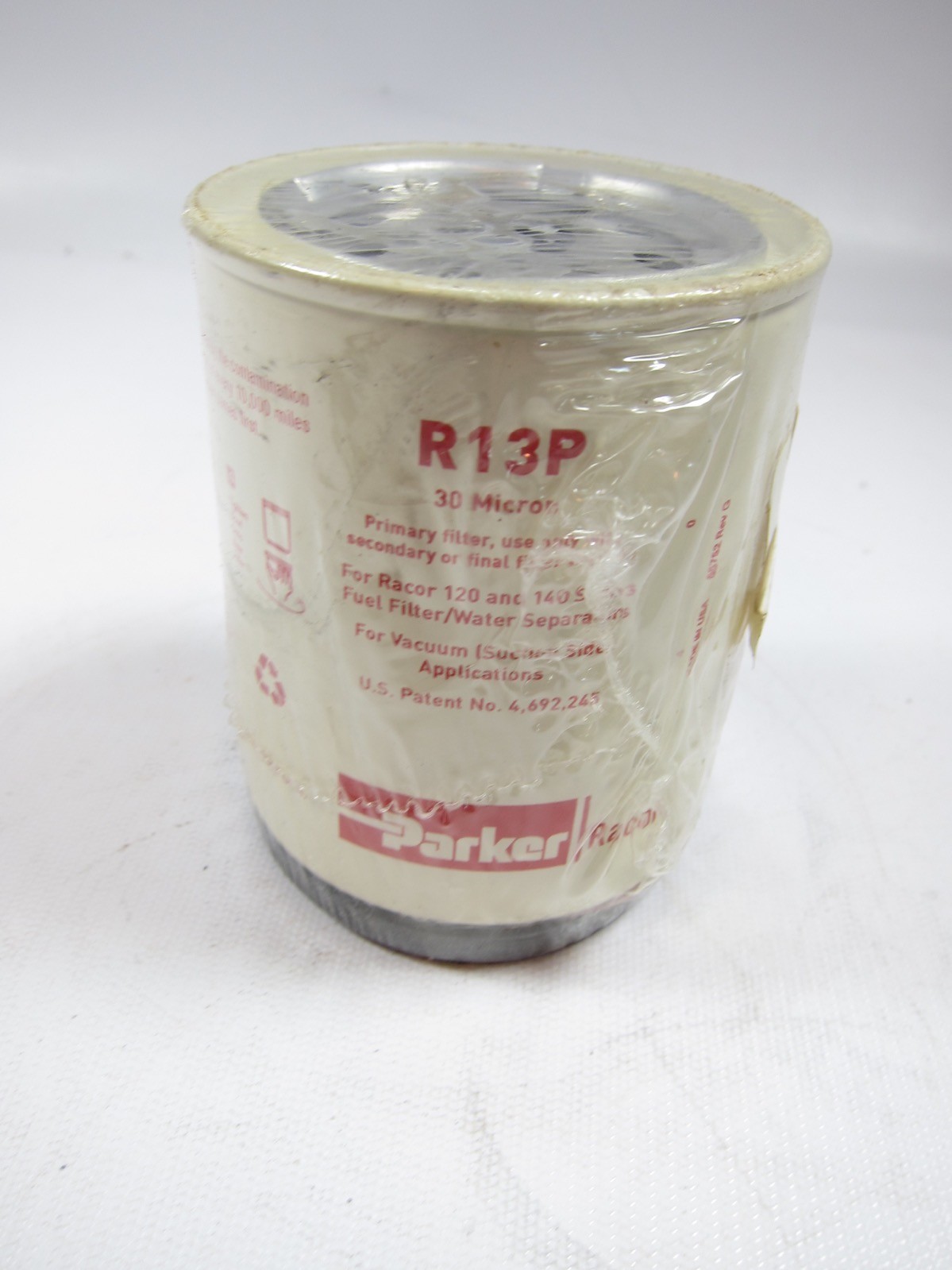 New Parker R13P 30 Micron Fuel Filter Water Separator