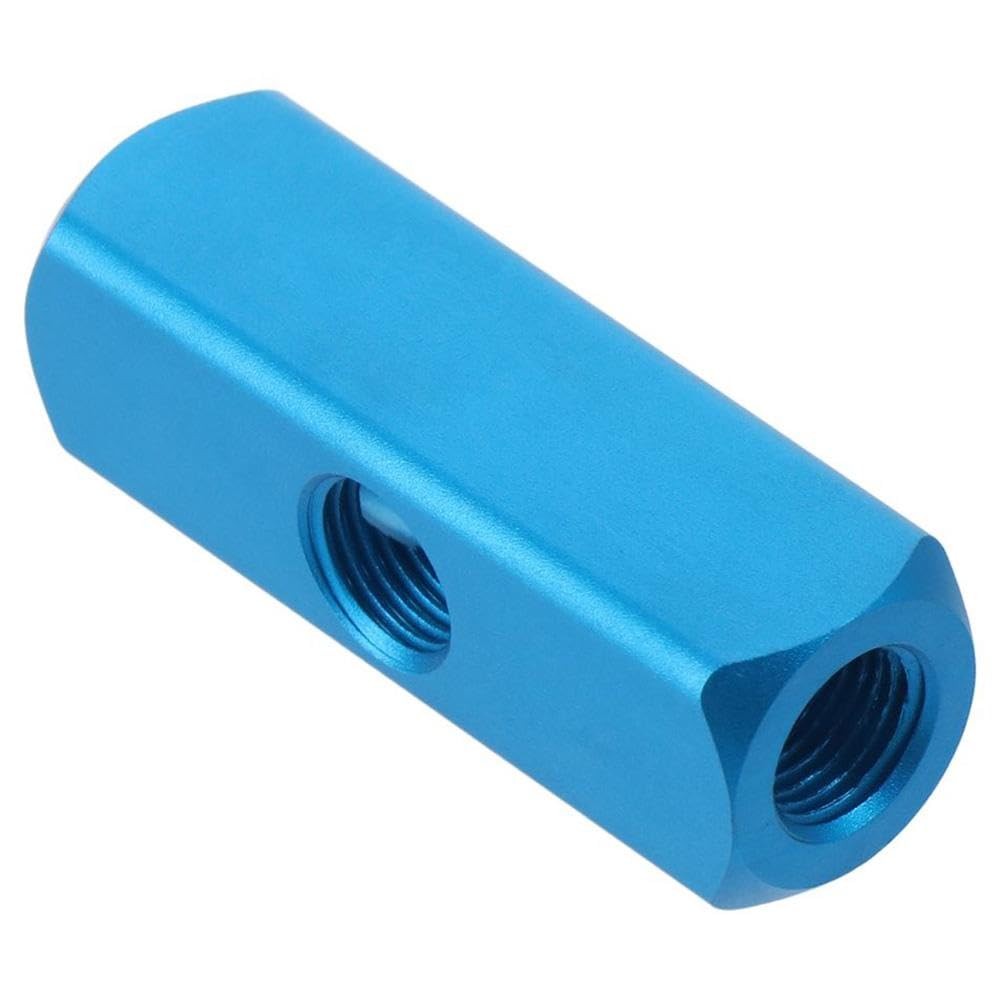 Air Hose Inline Manifold, 1/4″ Block Splitter, 2 Way 5 Port Pneumatic Air Com…