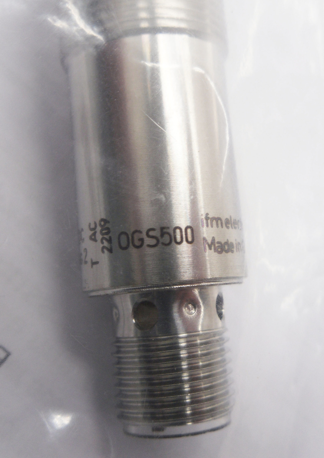 SEALED NEW IFM ELECTRONIC OGS-OOKG/US100 SENSOR TRANSMITTER OGS500