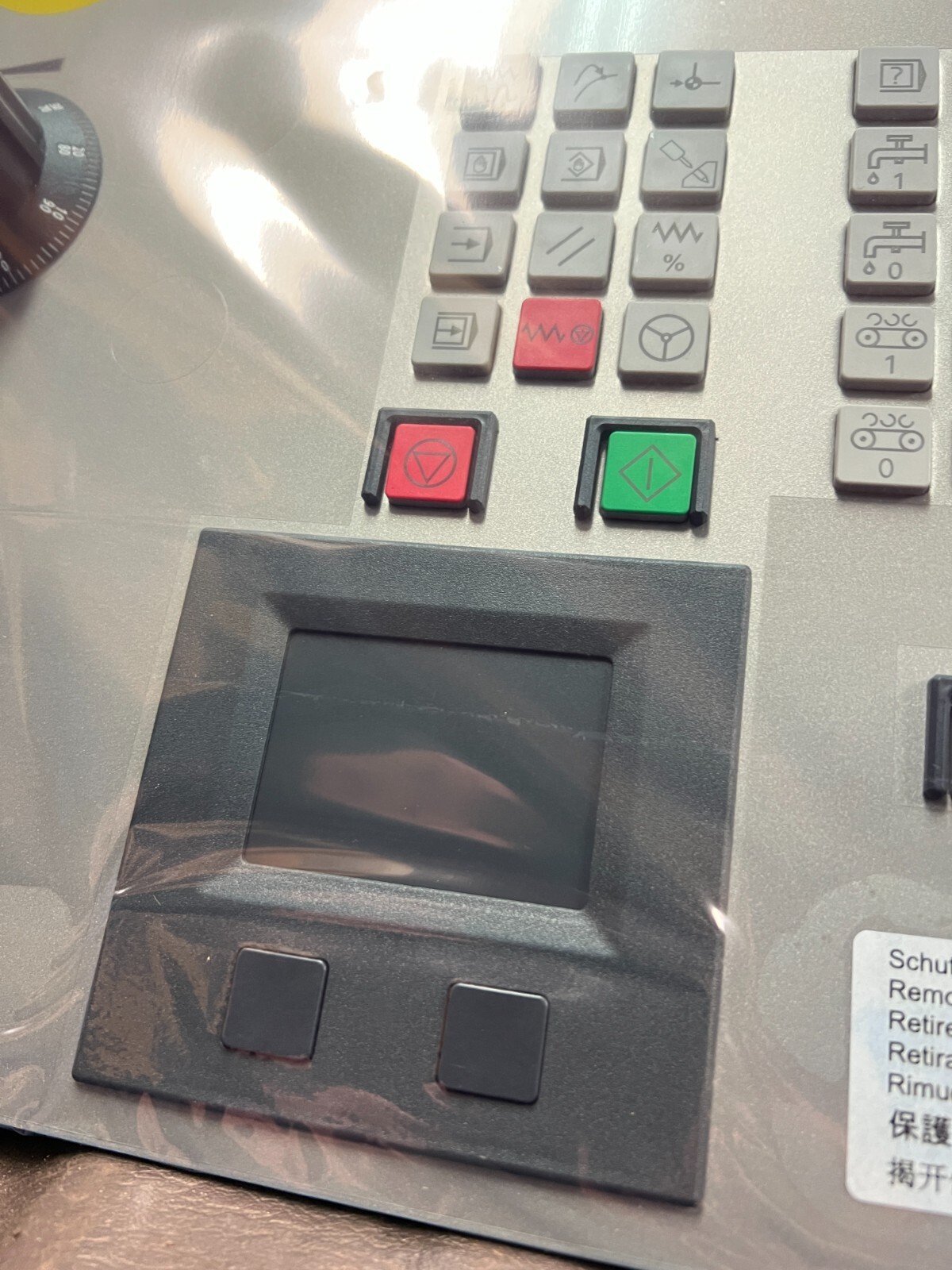 Siemens Sinumerik IE ERGOLINE Control Panel MCP 429C-T 6FC5303-0AF50-4BA1 Ver J