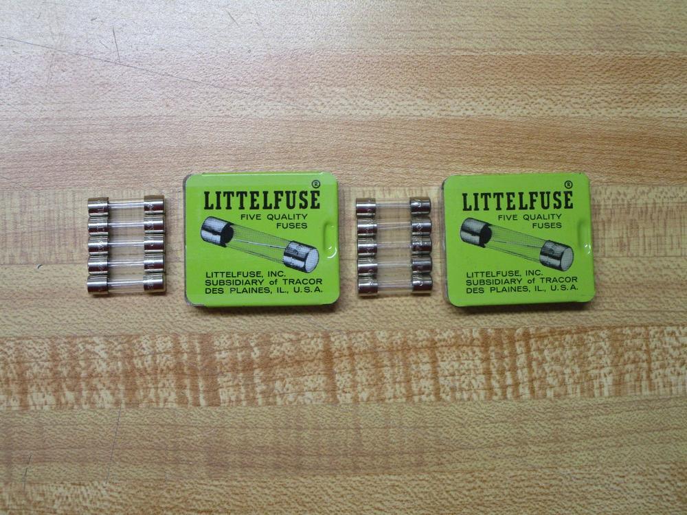 Littelfuse 0218001 Fuse Cross Ref 1CD09, 218001 Fine Wire Element (Pack of 10)