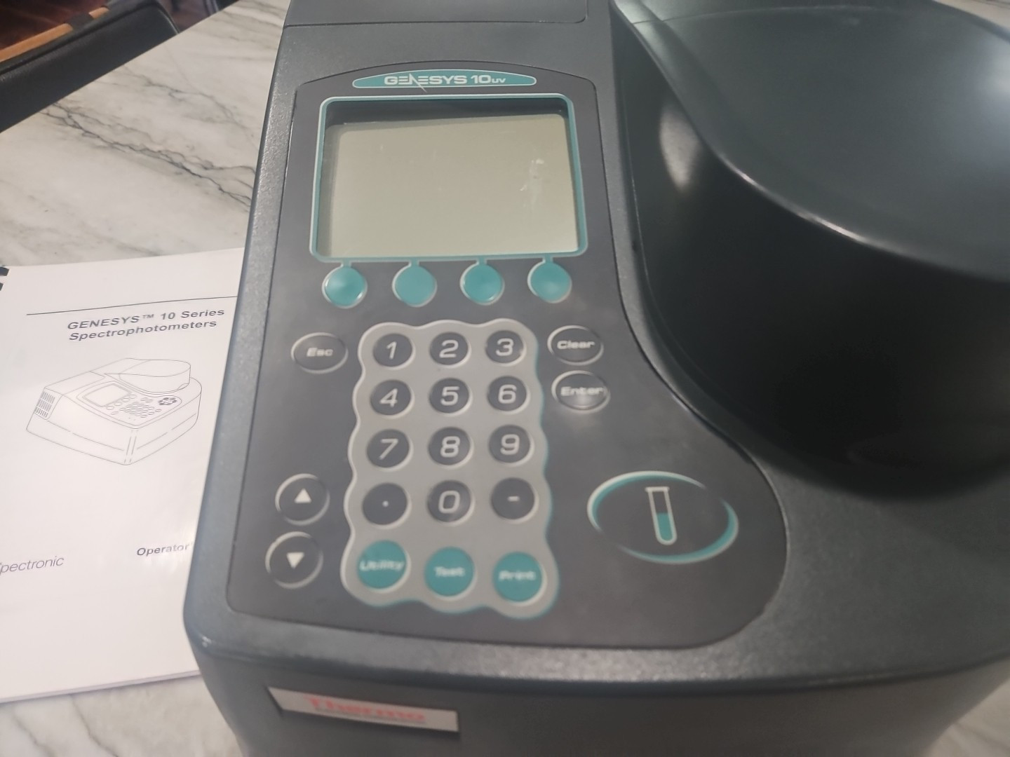 THERMO SPECTRONIC GENESYS MODEL 10 UV SPECTROPHOTOMETER CAT 335902