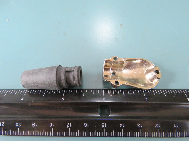 SWITCHCRAFT R4F Qty of 2 per Lot 4 Position Circular Connector Plug, Female Soc