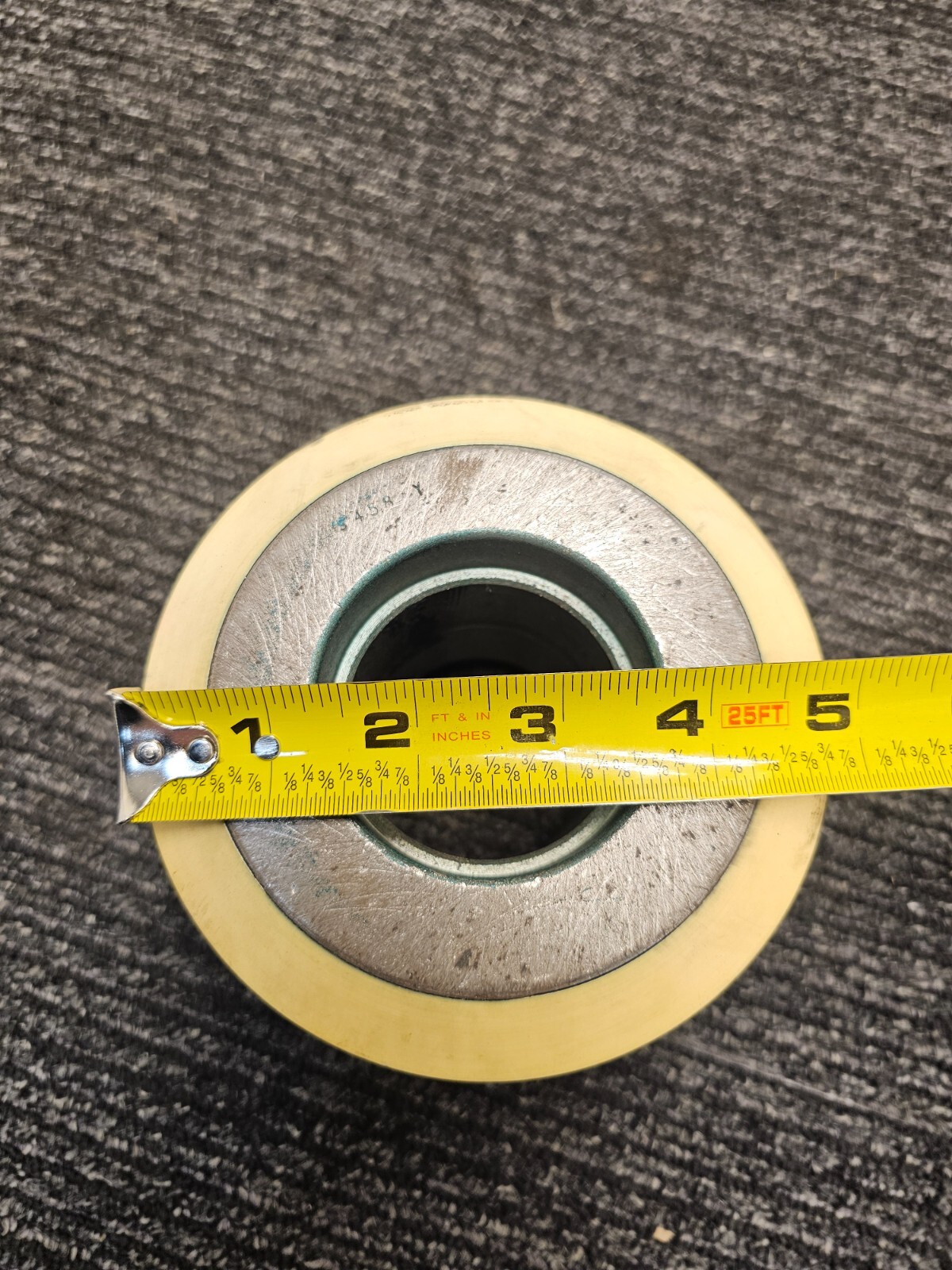 (QTY 1) SUPERIOR TIRE CUSHOTHANE 458 XL3 LOAD WHEEL