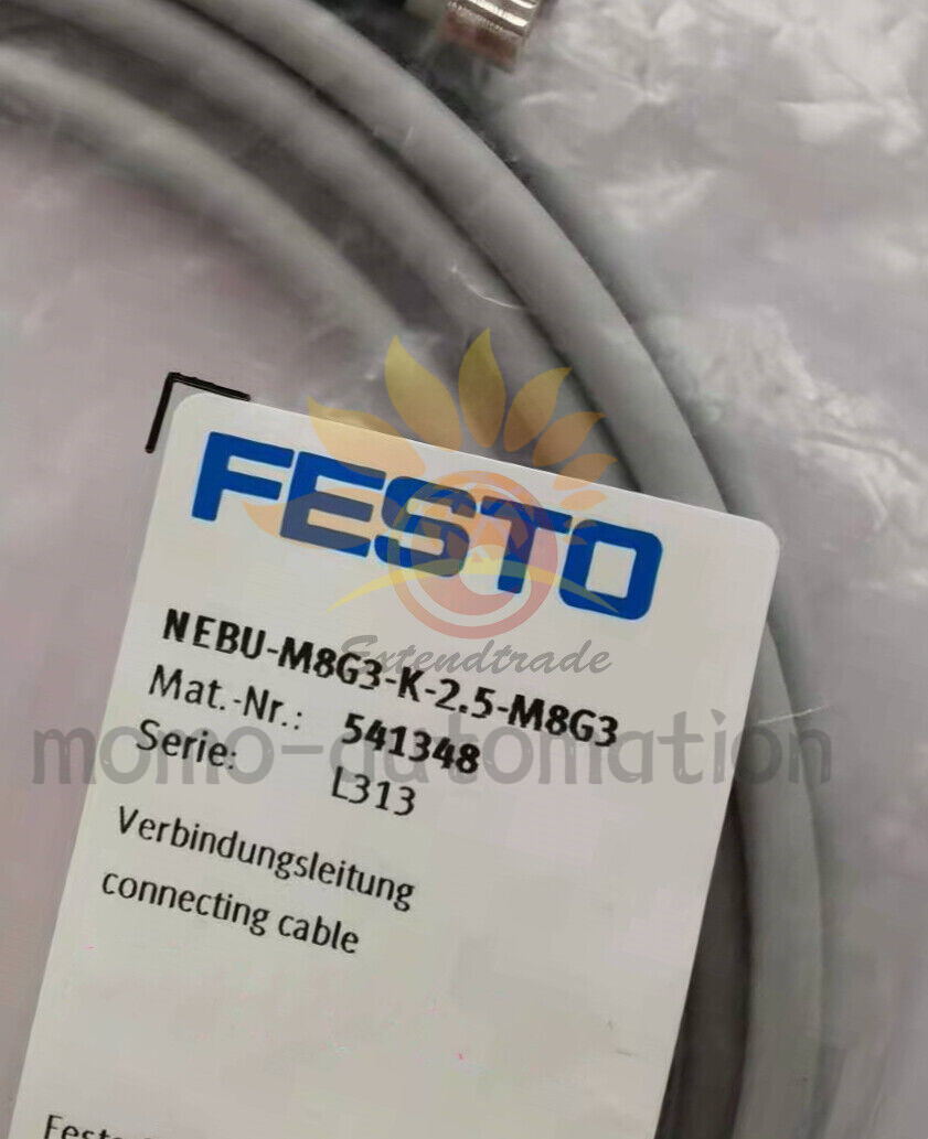 NEW FESTO NEBU-M8G3-K-2.5-M8G3 541348 1PCS
