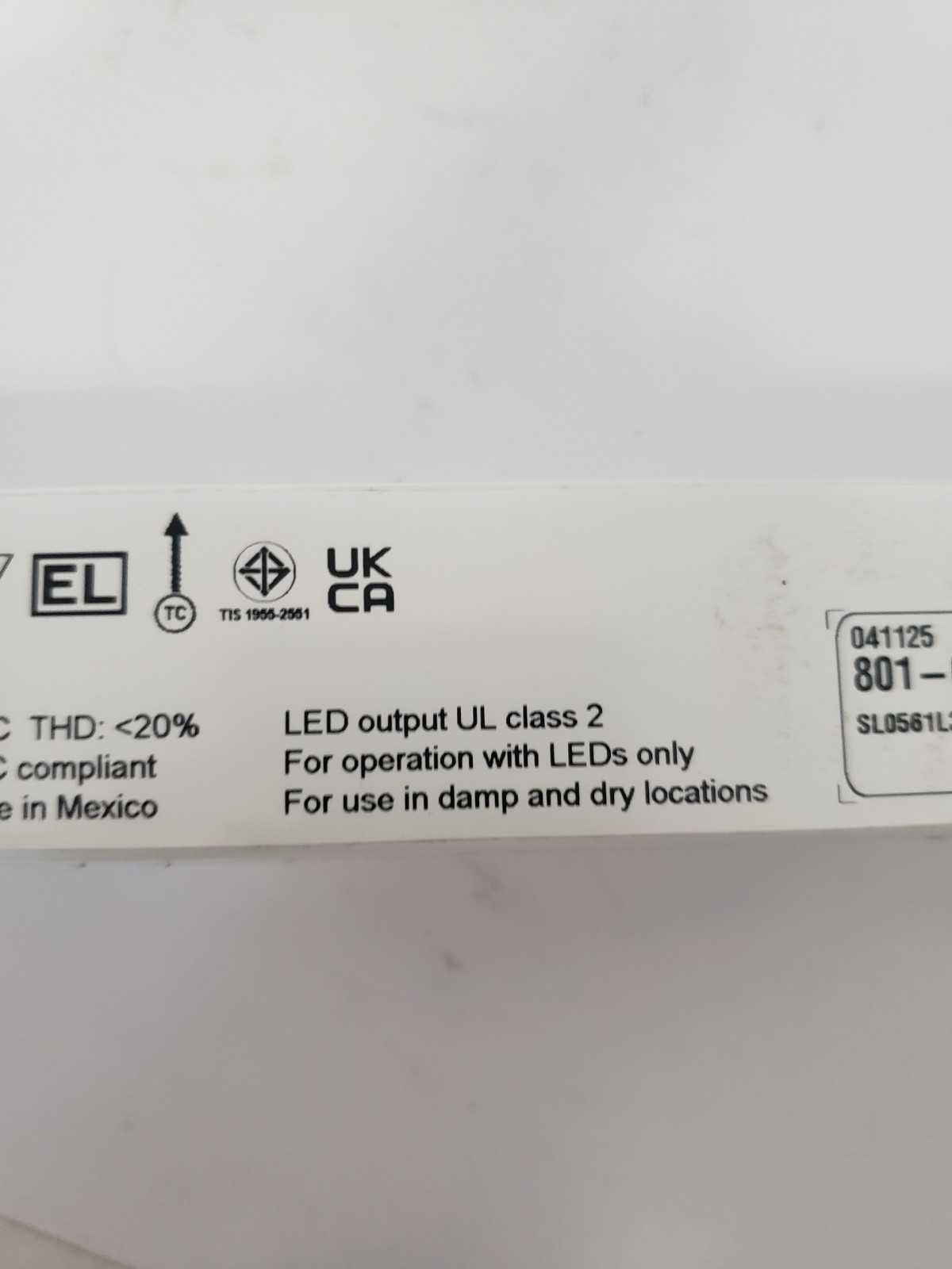 ELDOLED SOLODRIVE 561/L 50-60HZ AC 120-277V, NNB