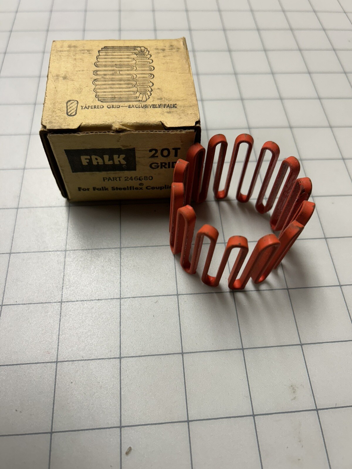 FALK STEELFLEX COUPLING 20T GRID – Part# 246680 – New/Old Stock