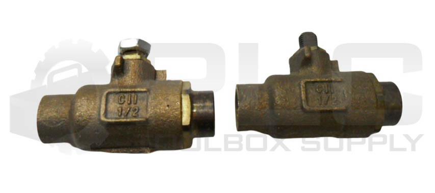 LOT OF 2 NEW APOLLO CII 1/2 BALL VALVE 1/2″ 600WOG *READ*