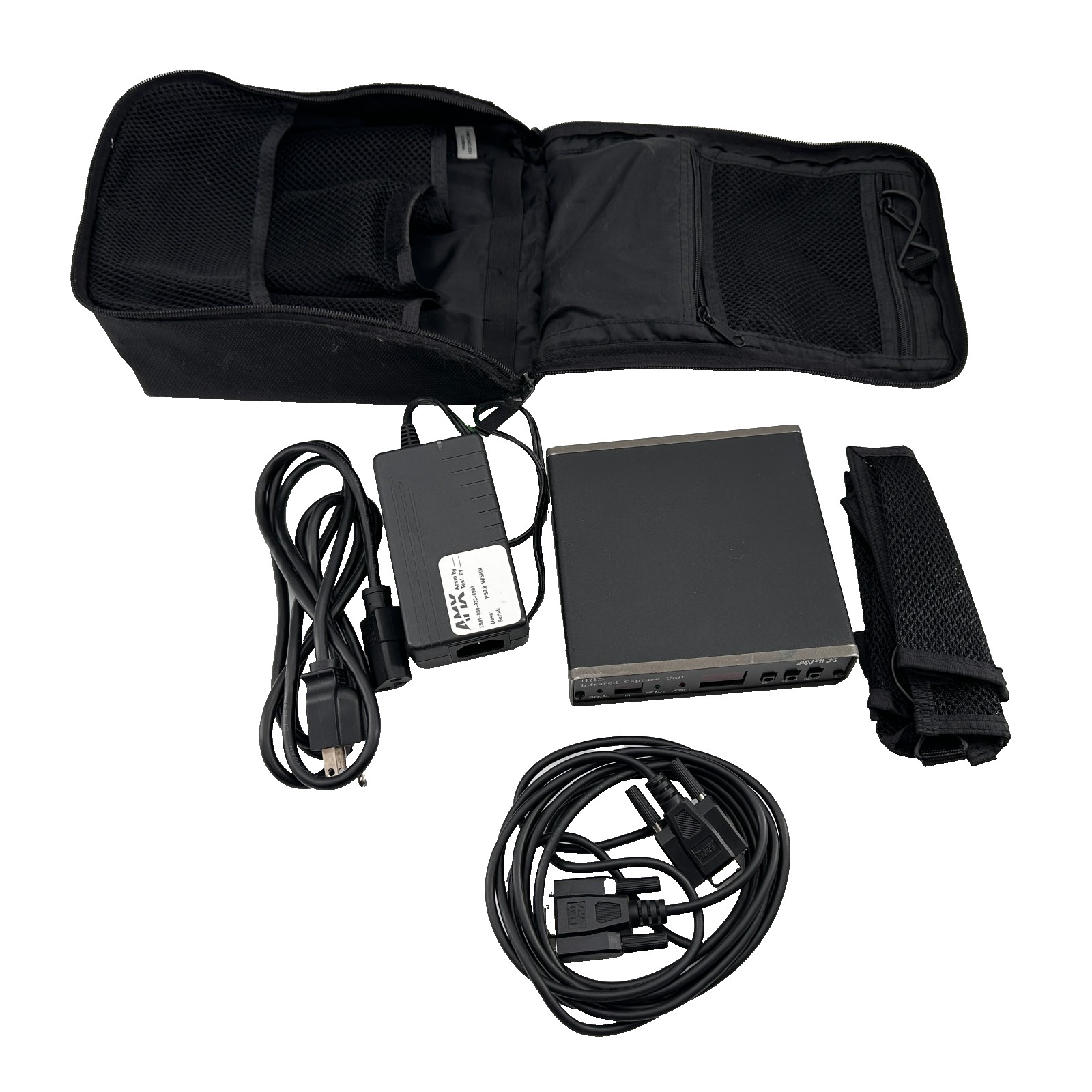 AMX IRIS FG5448 Infrared/Serial Data Capture Unit w/ Power Supply RS-232 Cable