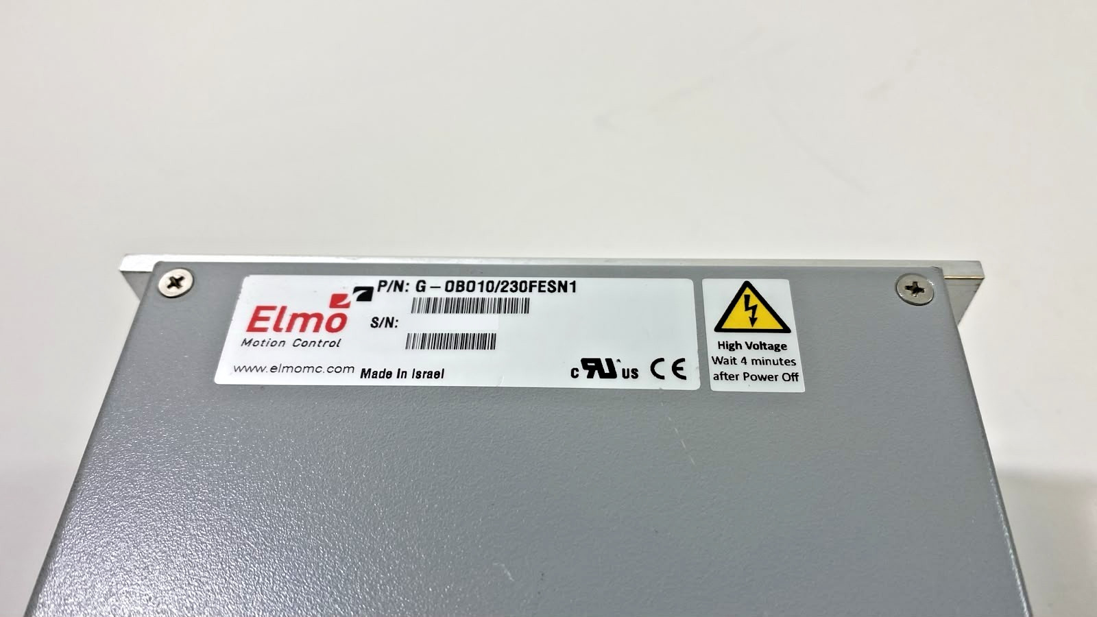 ✅ ELMO MOTION CONTROL G-0B010/230FESN1 SERVO DRIVER