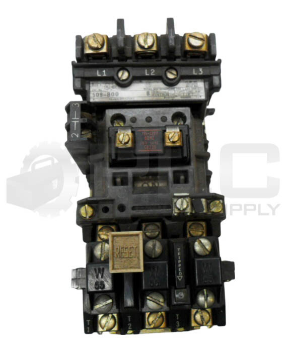 ALLEN BRADLEY 505-BOD /B CONTACTOR W/ CB236 W/ 592-B0W16 /A W/ 595-A /B *READ*