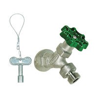 Prier C-355NP 3/4″ FNPT Cast Brass Angle Sill Faucet With Vacuum Breaker