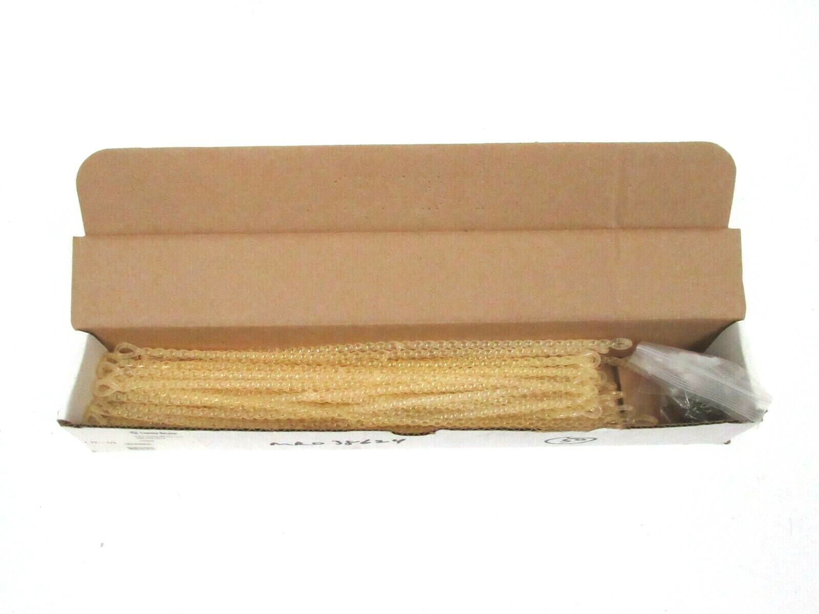 NEW BOX OF 50 FENNER DRIVES 5050005 EXTRUDED BELTING CLEAR 85 TOR 3/16″x12-1/2