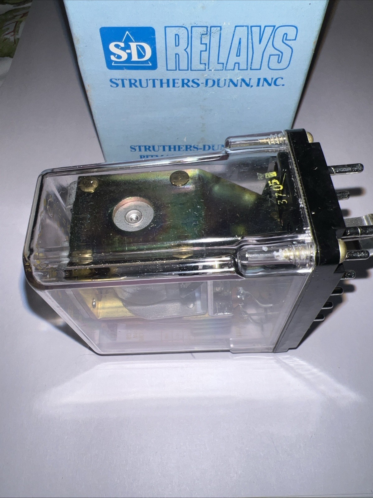 Struthers-Dunn 219XBXP 12 Pin Relay24-28 VDC 120 VAC 10A 60Hz New in Box