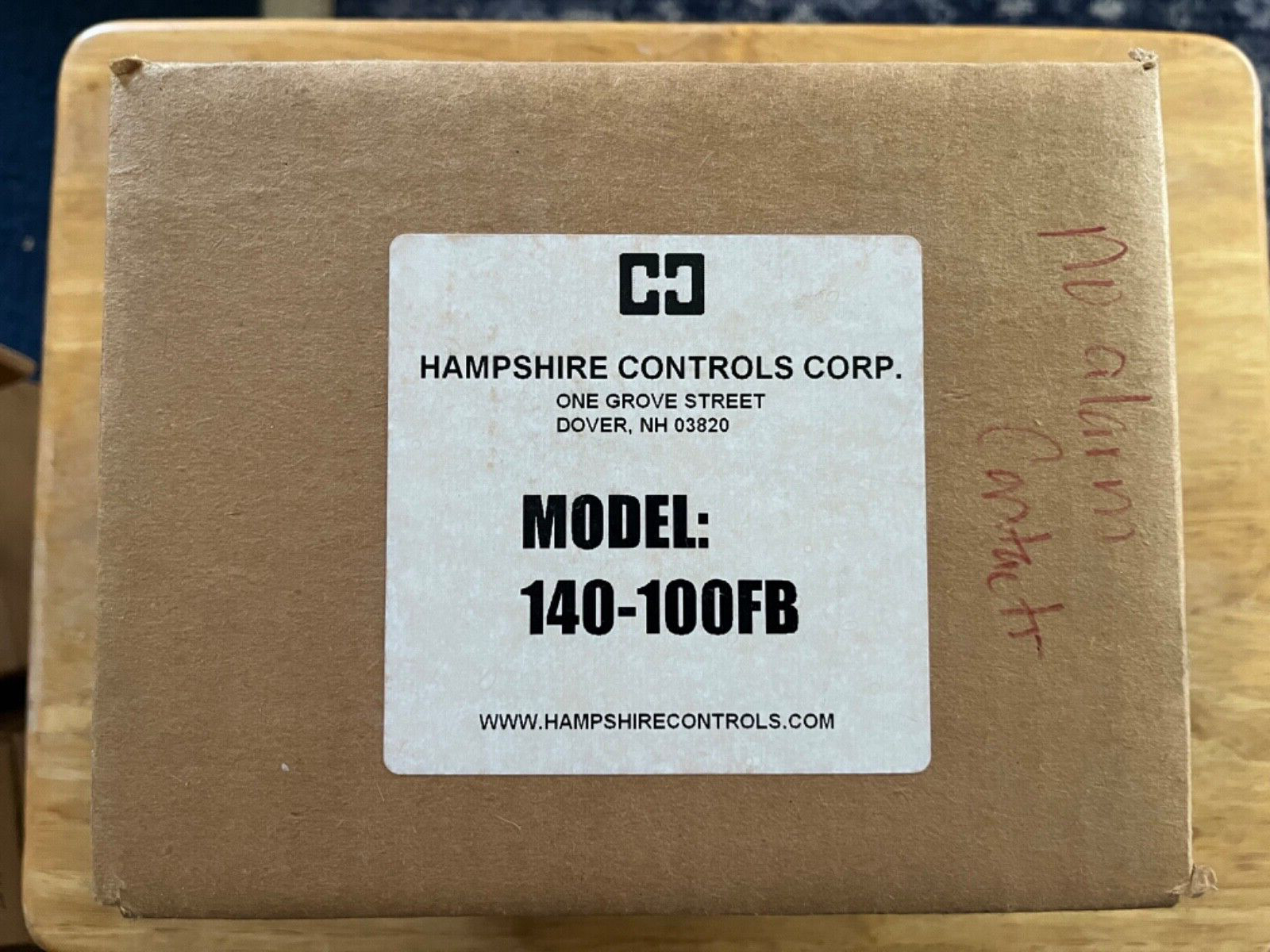 Hampshire Controls Corp. T° Sentry Model 140-100BF Temperature Monitoring Alarm