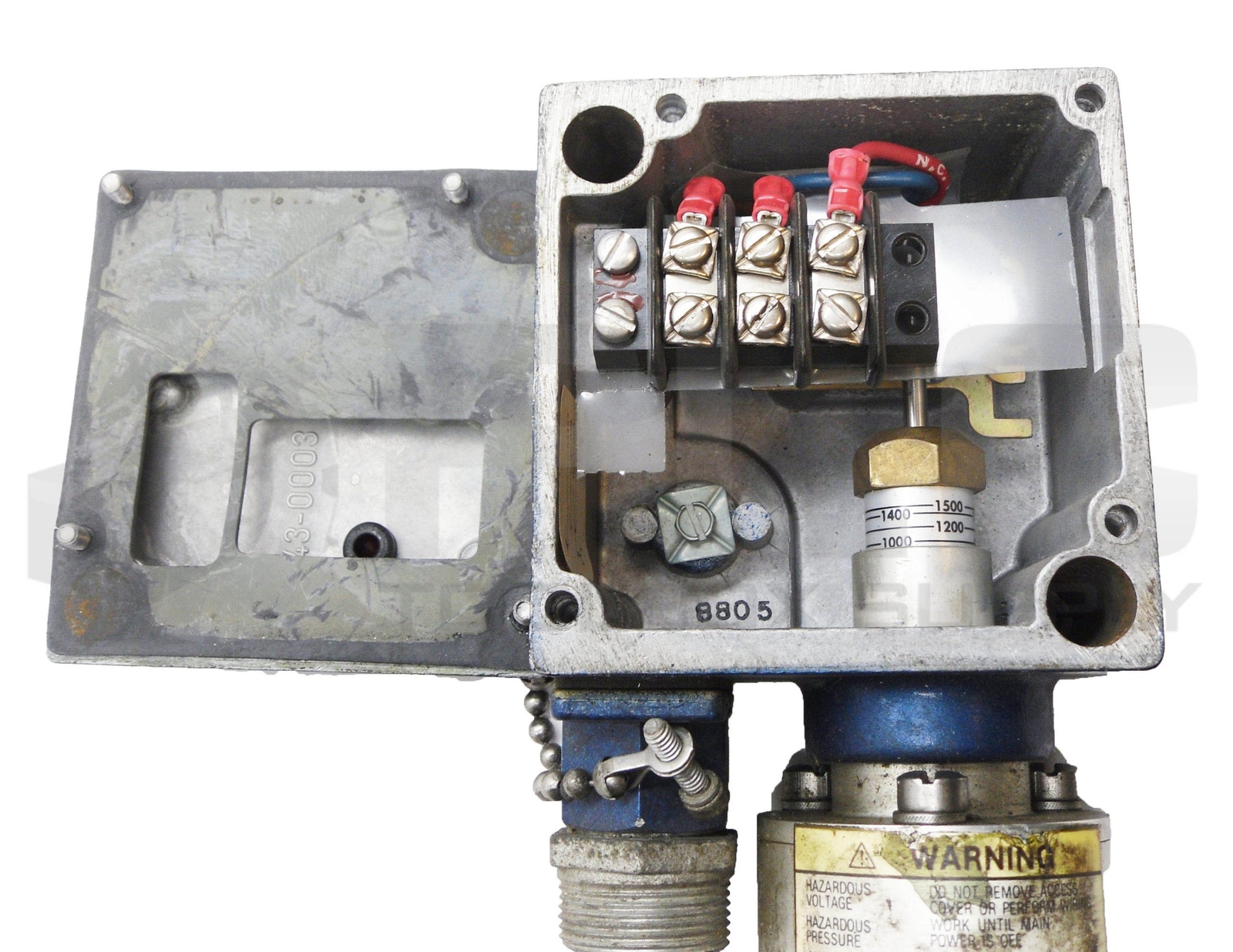 ITT NEO-DYN 200P1-3C3 ADJUSTABLE PRESSURE SWITCH 200-1500PSIG 5A 125VDC