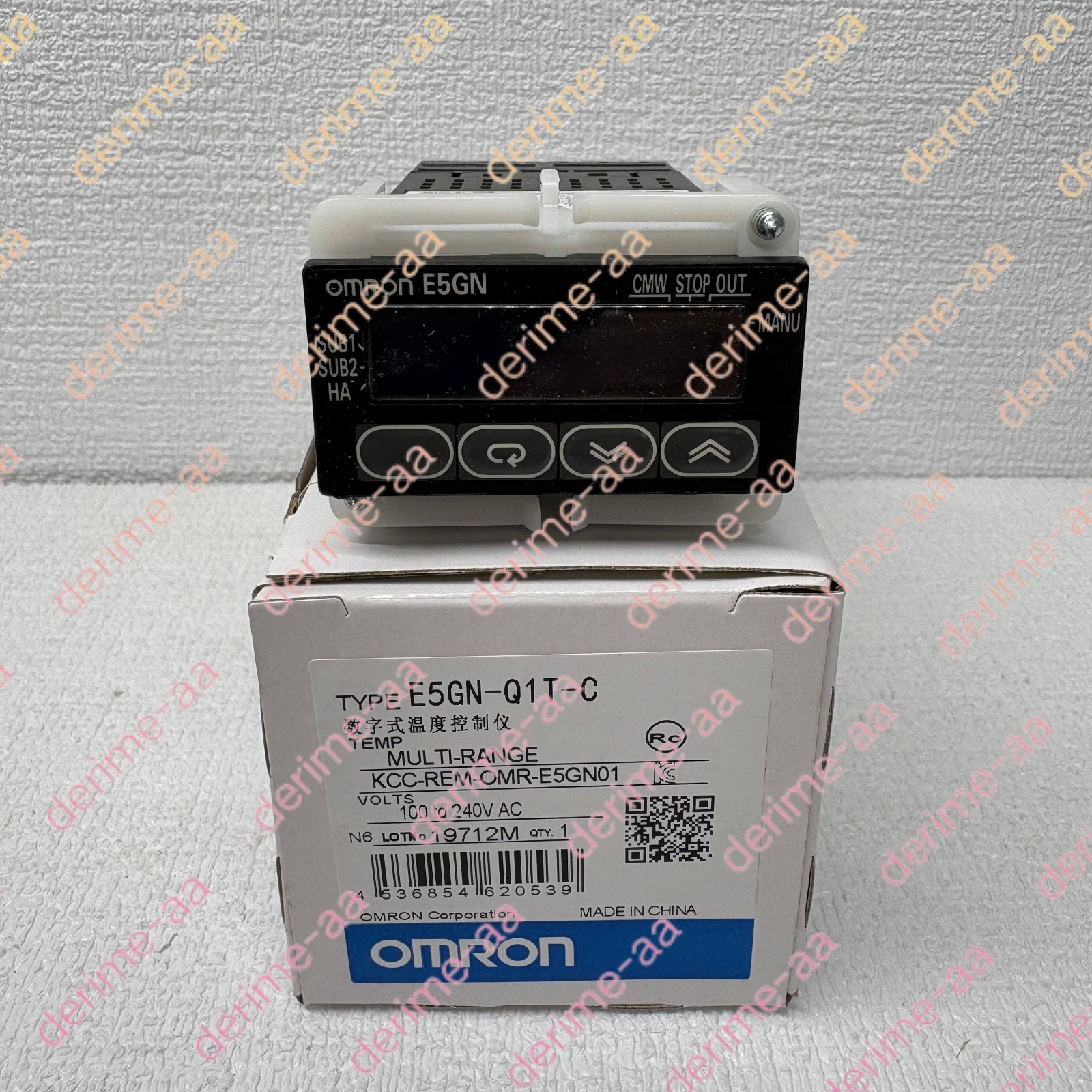 Omron E5GN-Q1T-C 100-240VAC Temperature Controller#1pcs new in box